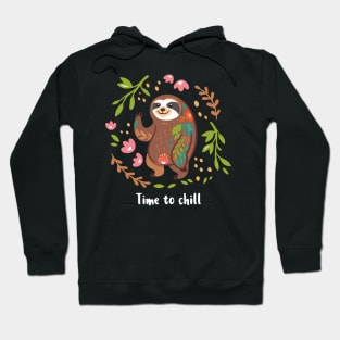 Chill Sloth Hoodie